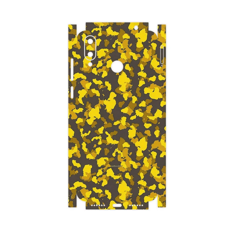 برچسب پوششی ماهوت مدل Yellow Infantry Army-FullSkin مناسب برای گوشی موبایل جی پلاس Q10