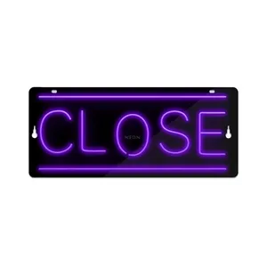 چراغ دیواری نئون دیزاین طرح Close-BL_PR