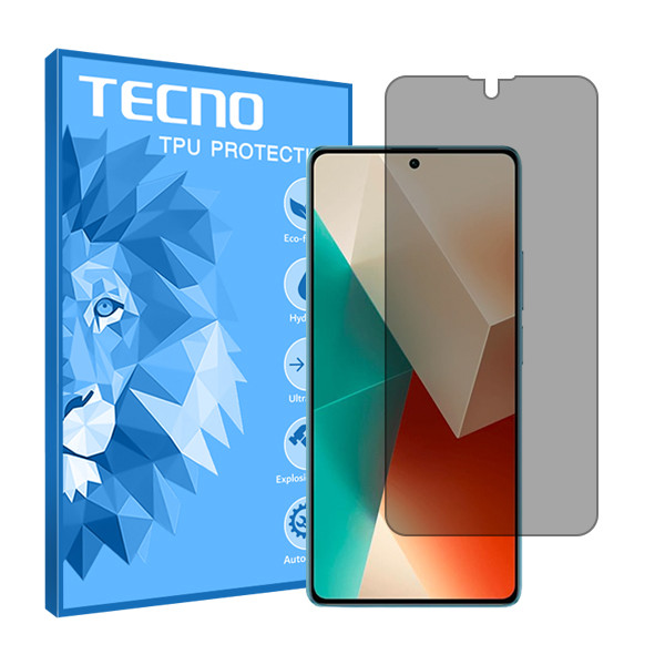 محافظ صفحه نمایش حریم شخصی تکنو مدل HyPRV مناسب برای گوشی موبایل شیائومی Redmi Note 13 Pro plus