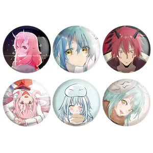 مگنت خندالو طرح انیمه اسلایم کد 593B مجموعه 6 عددی