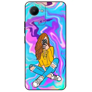 Megafone Girly 7592 Cover For Realme C30 / C30S
