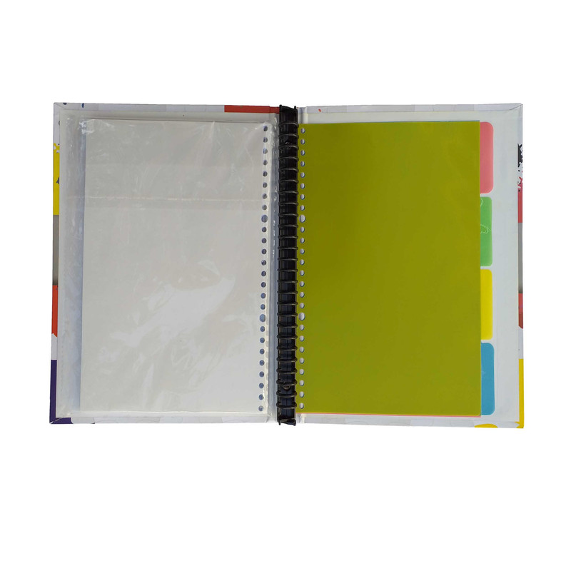 دفتر کلاسوری 100 برگ مدل 0328