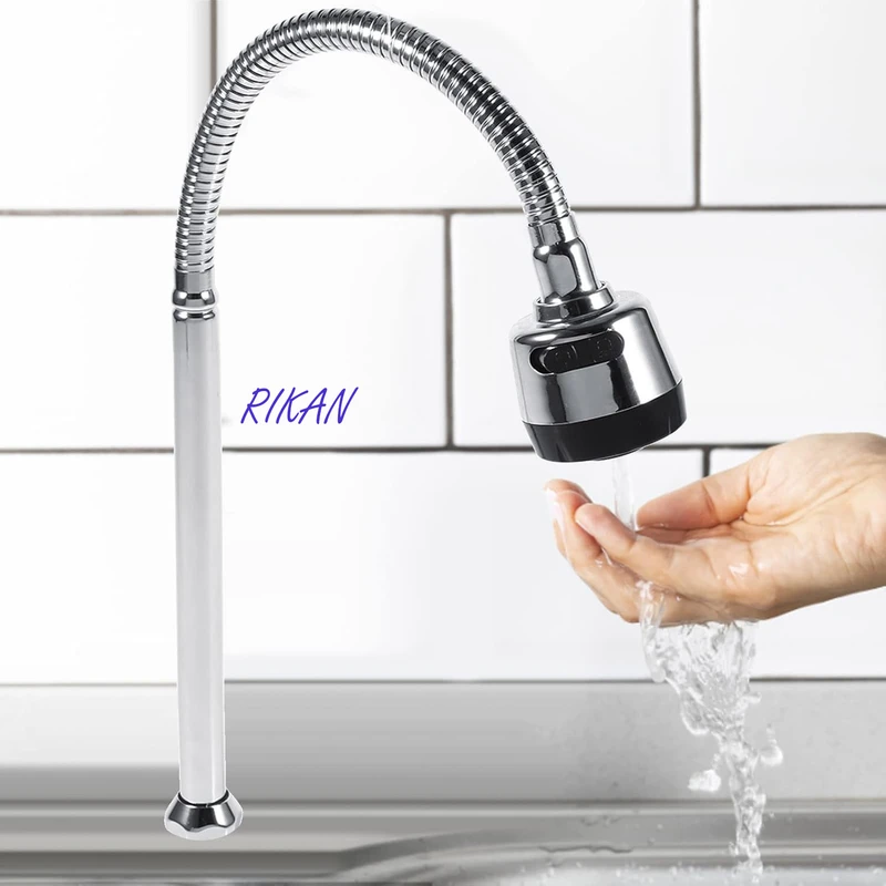 عکس شماره 11 : علم شیر ظرفشویی ریکان مدل فنری استیل سوبان