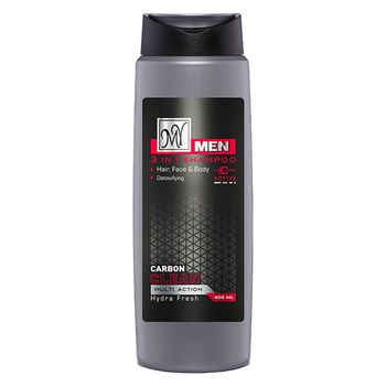 شامپو سر، صورت و بدن آقایان مای مدل Carbon Clean حجم 400 میلی لیتر