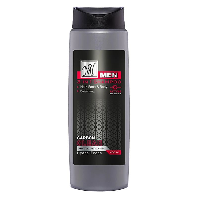 شامپو سر، صورت و بدن آقایان مای مدل Carbon Clean حجم 400 میلی لیتر