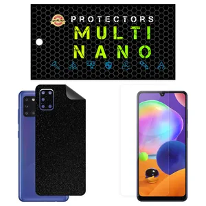 Multi Nano X-SFG Screen Protector For Samsung Galaxy A31 with back skin