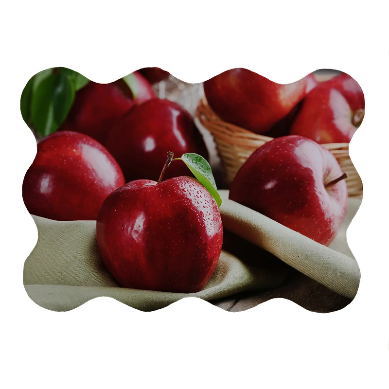 پادری مدل دالبر طرح سیب کد 6336 سایز 80x110 سانتی متر