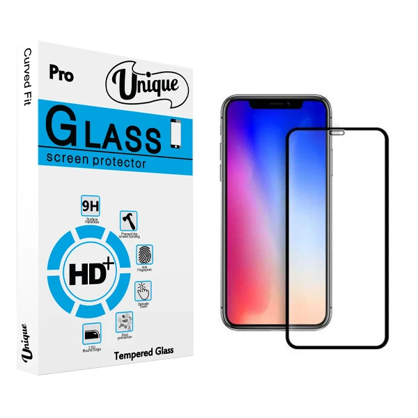 محافظ صفحه نمایش مات يونيک مدل +Clear مناسب برای گوشی موبایل اپل iPhone XS Max