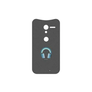 MAHOOT Minimal Headphone Icon Cover Sticker for Motorola Moto X
