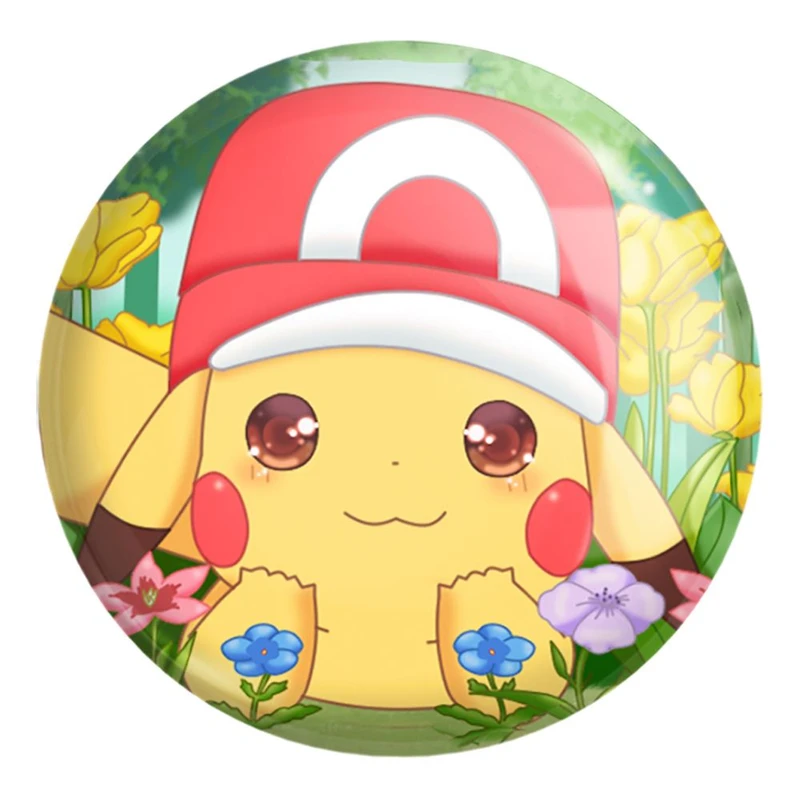 پیکسل خندالو طرح پیکاچو انیمه پوکمون کد 17369 مدل بزرگ