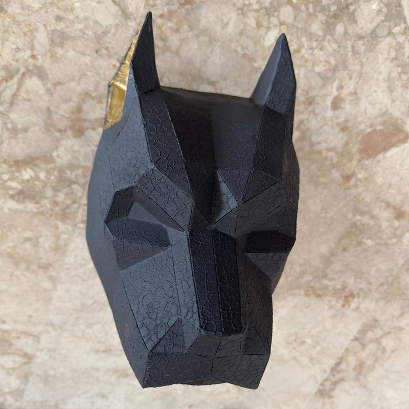 دیوارکوب مدل سگ پیتبال هندسی