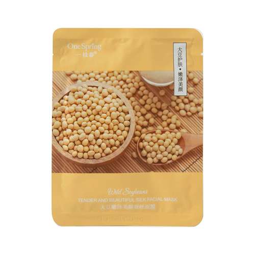 ماسک صورت وان سپرینگ مدل ورقه ای سویا حجم 25 میلی لیتر