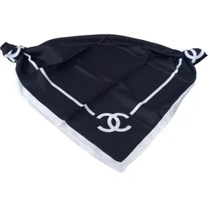 روسری زنانه شانل مدل مینی قواره کوچک نخی