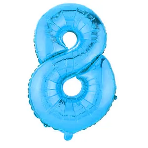 بادکنک فویلی سورتک مدل عدد هشت پلاس کد STFN05 