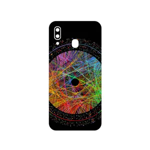 MAHOOT Mathematical Geometric Shape 2 Cover Sticker for Samsung Galaxy M10s