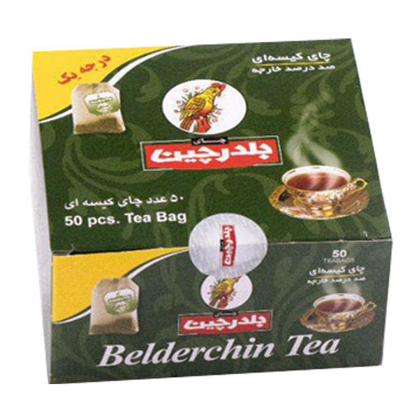 چای سیاه کیسه ای کلاسیک بلدرچین بسته 50 عددی