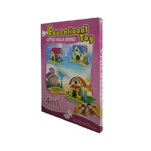ساختنی 43 تکه طرح کلبه