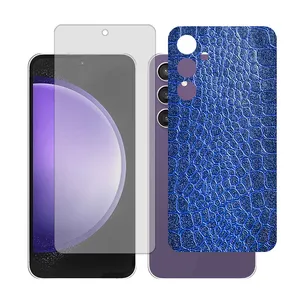 Glass Together model Matte Screen Protector Suitable for Samsung Galaxy S23 FE Mobile Phone with Back cover sticker