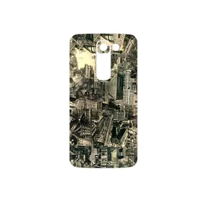 MAHOOT Collage of Skyscraper Cover Sticker for LG G2 mini