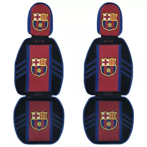 پشتی صندلی خودرو مدل Soccer کد Barcelona مجموعه دو عددی