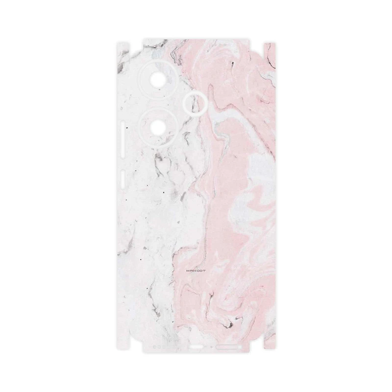 برچسب پوششی ماهوت مدل Blanco_Pink_Marble-FullSkin مناسب برای گوشی موبایل شیائومی Poco F6