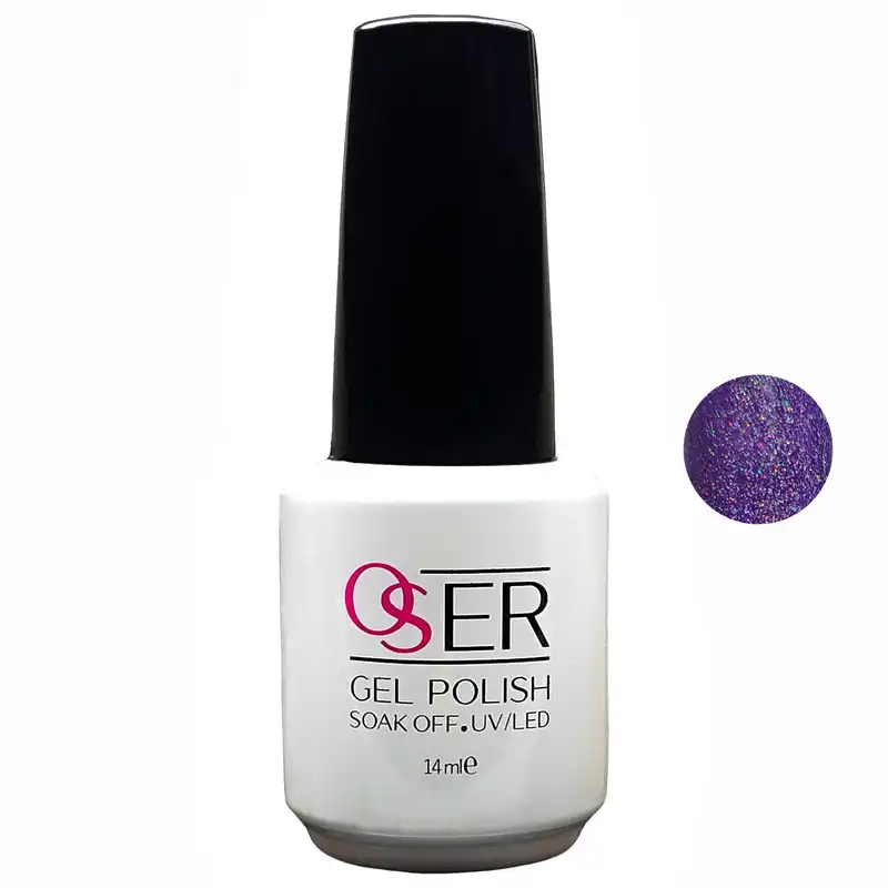 لاک ژل ناخن اسر مدل اکلیلی کد 105