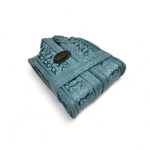 حوله پالتویی گلین طرح نازگل سایز 125 سانتی متر