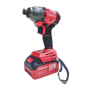 پیچ گوشتی ضربه ای شارژی 20 ولت توسن مدل 9520 BIS