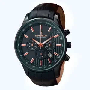 ساعت مچی عقربه‌ای مردانه رومانسون مدل سه موتور فعال کرنوگراف کد 09