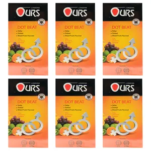 کاندوم تاخیری اورز مدل دات بیت