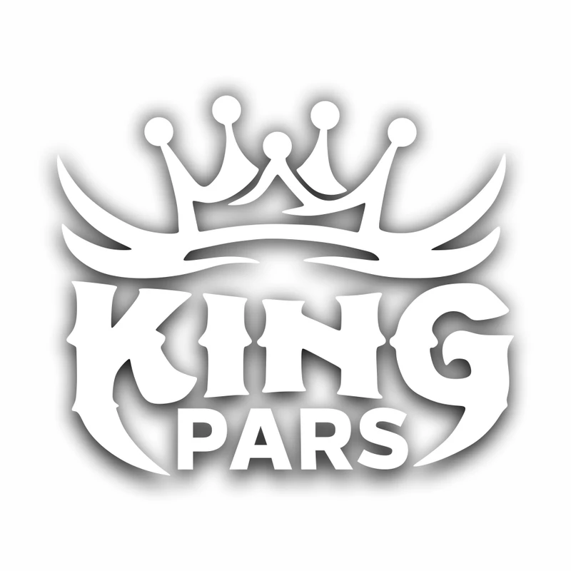 برچسب بدنه خودرو ماتریسیو طرح king پارس pars کد M135
