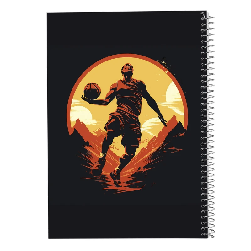 دفتر نت موسیقی 50 برگ مدوپد مدل Slam Dunk کد DF2760