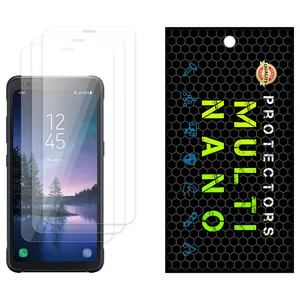 Multi Nano X-S3N Screen Protector For Samsung GGalaxy S8 Active Pack of 3