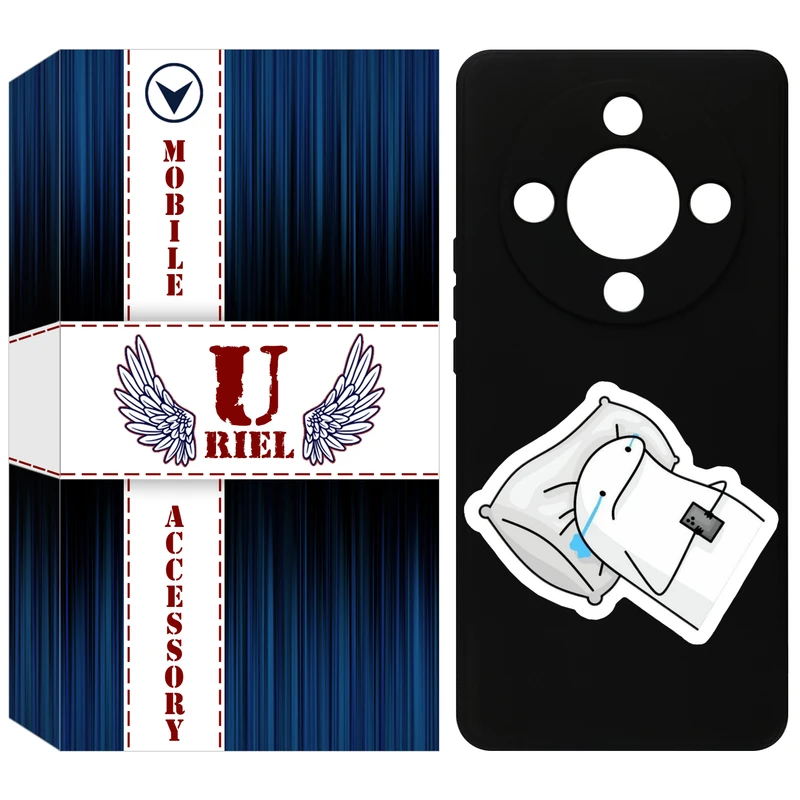 کاور یوریل مدل KSH کد 81 طرح غمگین مناسب برای گوشی موبایل آنر X9b / X50 / Magic6 Lite / Magic 6 Lite