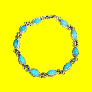 دستبند نقره زنانه کد NG2033