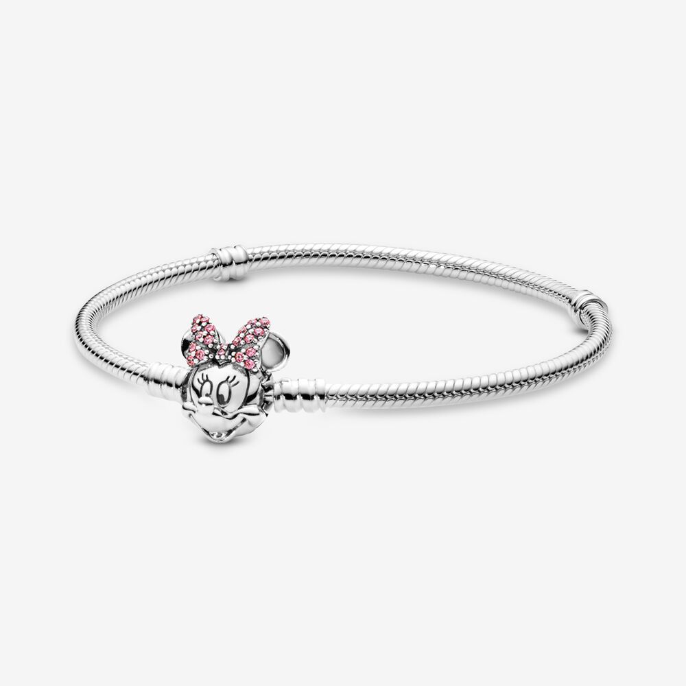 دستبند نقره زنانه پاندورا مدل Minnie Mouse -  - 1