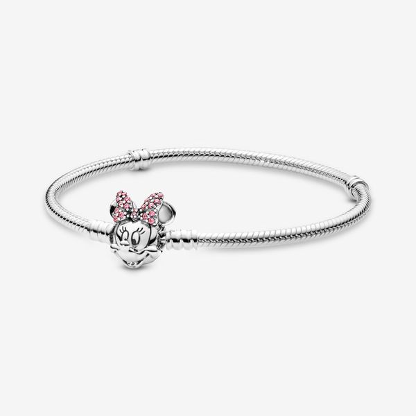دستبند نقره زنانه پاندورا مدل Minnie Mouse