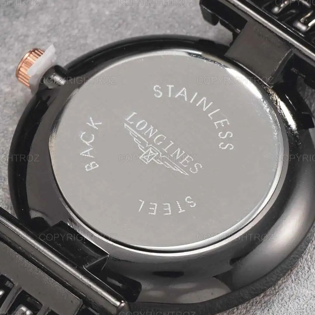 ست ساعت مچی عقربه ای زنانه و مردانه مدل لونجین 03