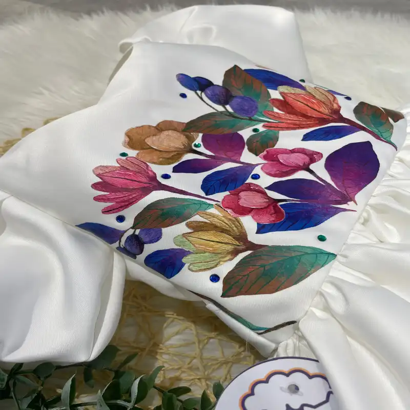 پیراهن دخترانه لیلیزی مدل ملکا