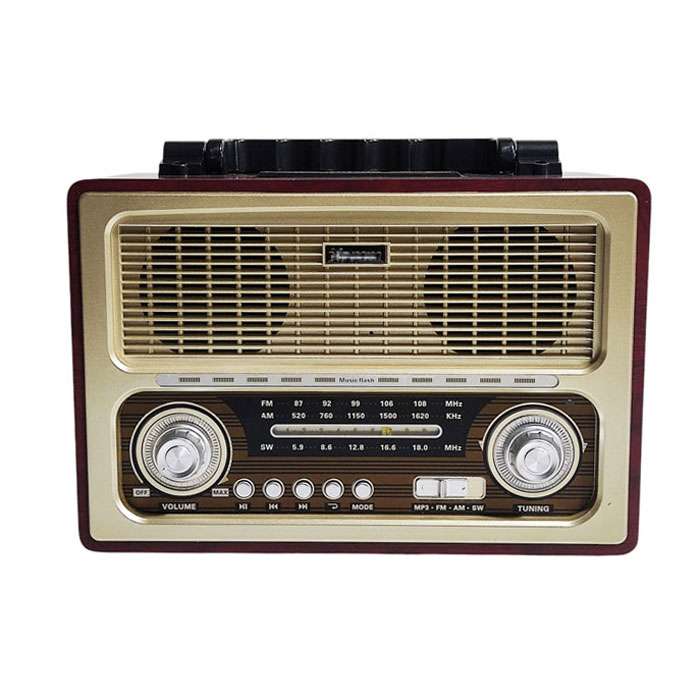 رادیو مدل بلوتوثی کد 167