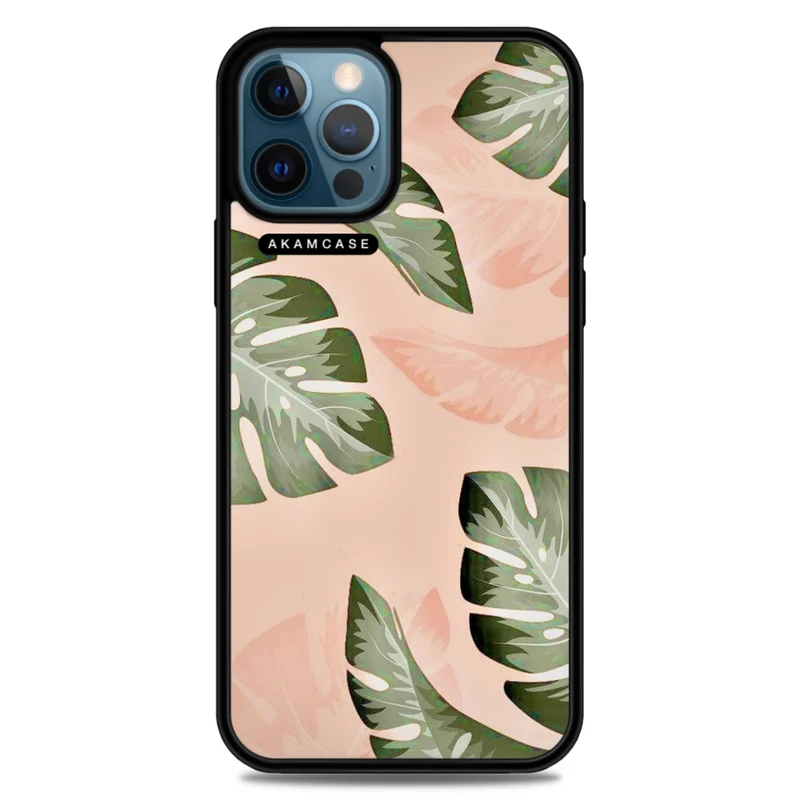 کاور آکام مدل AMC-WA12PROMAX-LEAVES-27 مناسب برای گوشی موبایل اپل iPhone 12 Pro Max