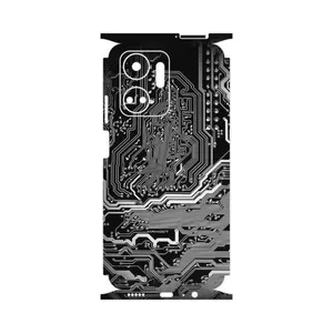 MAHOOT Black_Printed_Circuit_Board-FullSkin Cover Sticker for Honor X7a