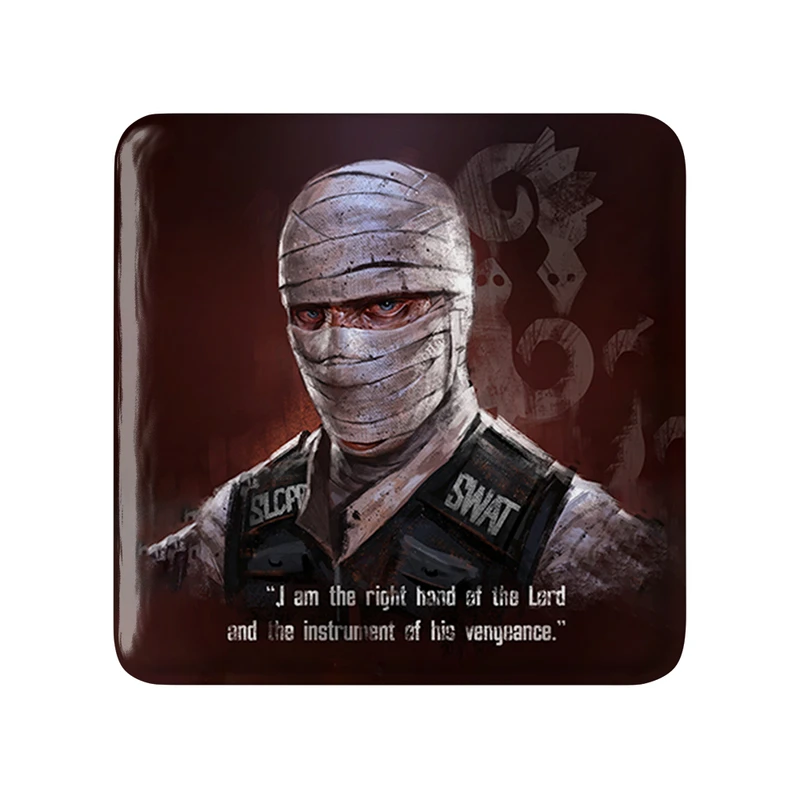 مگنت خندالو طرح بازی فال‌اوت (Fallout) مدل مربعی کد 31297