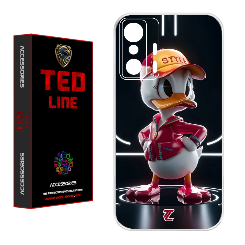 کاور تد لاین طرح دانلد داک کد 1137 مناسب برای گوشی موبایل شیائومی Mi 11T / 11T Pro