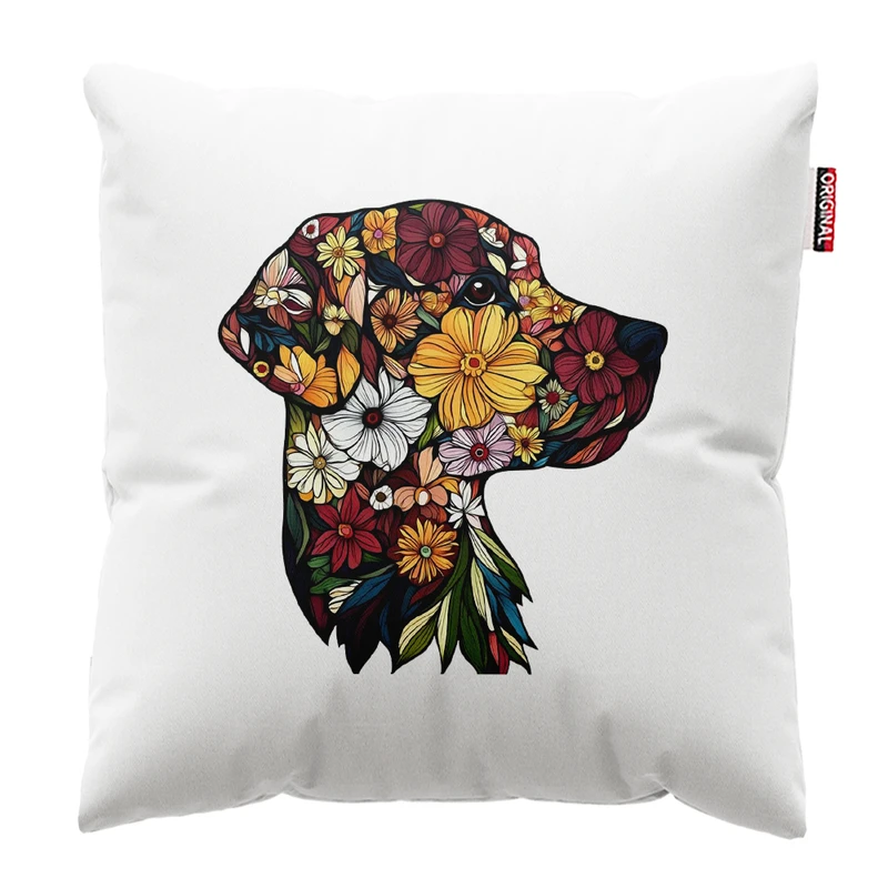 کوسن پاد آفرین مدل فانتزی طرح سگ کد PK402204 سایز 40*40 سانتی متر