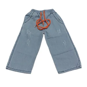 شلوارک جین پسرانه مدل راسته