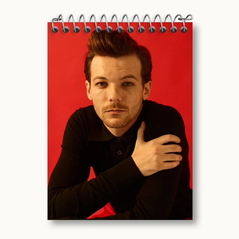 دفتر یادداشت 50 برگ خندالو مدل لویی تاملینسون گروه موسیقی وان دایرکشن One Direction کد 18902
