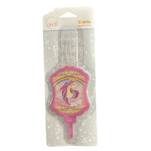 شمع تولد  سورساتان مدل اسب تک شاخ کد 6444