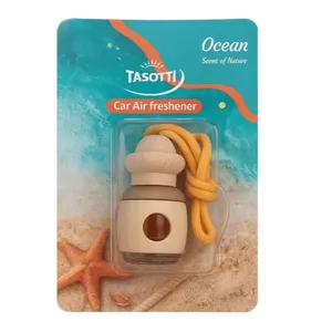 خوشبوکننده خودرو تاسوتی مدل فانوس  با رایحه Ocean حجم 7 میلی‌لیتر