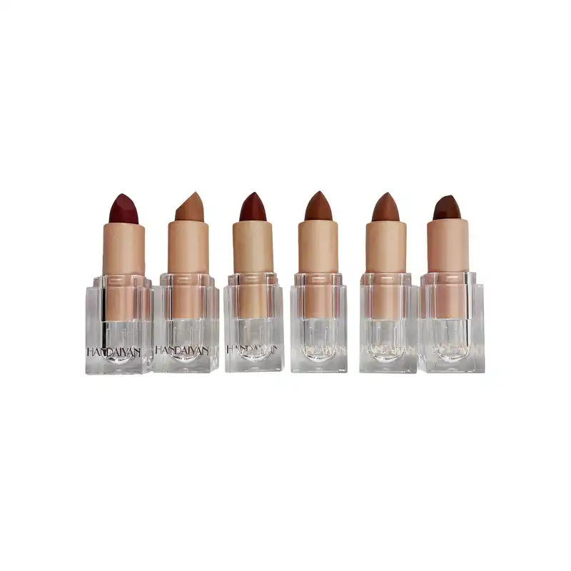 رژ لب جامد هندیان شماره A مجموعه 6 عددی